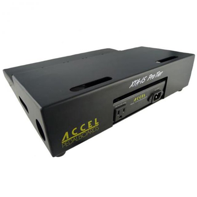 Accel 001502 XTA15 Pro Tier Pedal Board, Tote & FX Power Source 8