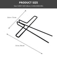 thumbnail image 2 of FESTFENDS Page Clip Music Sheet Clip Black 1Pack Hollow Design For Concert Hall, 2 of 8
