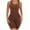 Brown, variant on Gmluru Shapewear For Women Solid Color Camisole Underwear Shaping And Abdominal Beige Shaping Underwear S-3XL