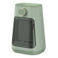 thumbnail image 3 of Fiudx Calefactor de 1500 W, Dos Niveles de Potencia, Reducción de Ruido para Un Funcionamiento Silencioso, Plástico Ignífugo Seguro, Calefacción Eficiente para Oficinas y Dormitorios, Distribución de, 3 of 7