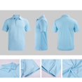thumbnail image 4 of Camiseta de manga corta para hombre, camisetas de tenis de Golf, cómodas, transpirables, de secado rápido, camisetas deportivas, camiseta informal par SG Yinane Camisa de hombre, 4 of 4