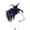 Purple, variant on Feather Collar, Fake Collar, Women Capelet, Dramatic High Neck with Satin Ribbon Closure, Layered Shoulder Drape for Gothic Wedding, Masquerade Ball, Halloween Costume Accessory