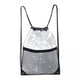 thumbnail image 1 of 3 Bolsas Transparentes Con Cordón, Bolsa Deportiva Portátil Con Cordón Para Gimnasio, Viajes, Deportes, 1 of 8