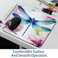 thumbnail image 6 of Dragonfly Printed Square Mousepad Desk Pad Desk Mat, 8.3x9.8 Inch, Non-Slip Rubber Bottom, Suitable for Office and Gaming, 6 of 6