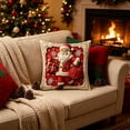 thumbnail image 2 of Christmas Pillow Cover Cushion Cover, Soft Holiday Decor Throw Pillow Case for Sofa Couch Christmas Office Bedroom Decoration (18 x 18 in,Funny Style), 2 of 6