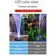 thumbnail image 4 of Fuente de agua solar,Bomba de fuente solar Bomba de agua solar con batería,Fuente de agua Fuentes de baño de pájaros solares,Bomba de fuente solar, 4 of 5