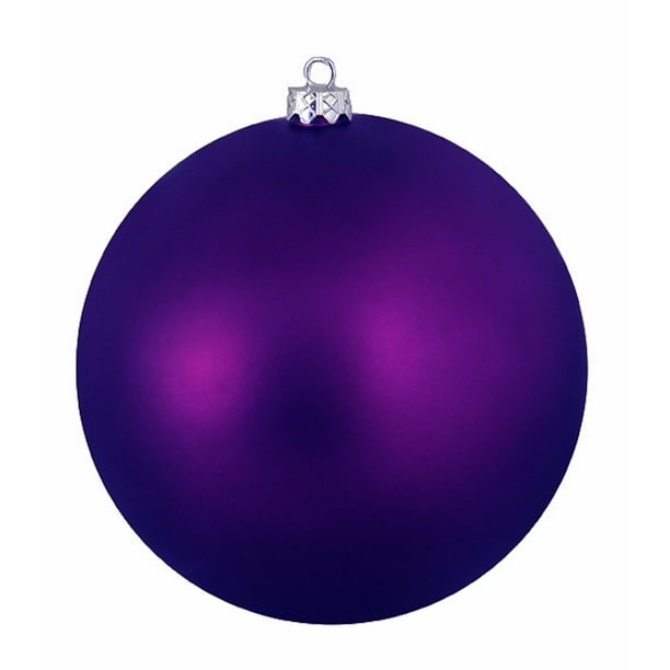 Christmas purple decorations ornaments tree cupcake holiday cheap silver simple stand ornament balls centerpiece crafts decor table pink winter wreath 12ct Matte Purple Passion Shatterproof Christmas Ball Ornaments 4