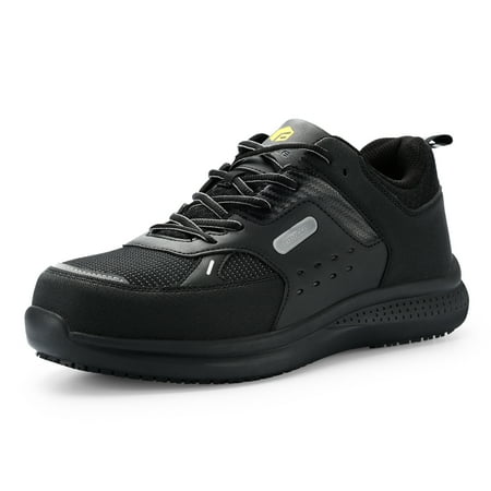 

FitVille Wide Steel Toe Work Shoes for Men with Puncture Proof 12.5 x-Wide