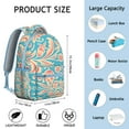 thumbnail image 6 of Boho Chic Campus Backpack - Tribal Print, 17" Laptop Pocket | Durable & Spacious, Ideal for College Students & Book Lovers, 6 of 6