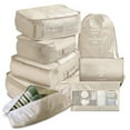 thumbnail image 1 of 8 Set Packing Cubes Luggage Packing Organizers for Travel Accessories, 1 of 6