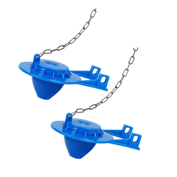 Ywmsfl 2Pcs Toilet Flapper Flush Valves Cover Universal Toilet Drain Valves Flapping Cover Bathroom Drain Tank Water Saver