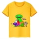 thumbnail image 3 of Camiseta de algodón con estampado de dibujos animados para niños y niñas de Garten of Banban, 3 of 5