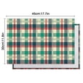 thumbnail image 6 of Multi Color Checkerboard Checkered Pattern Summer Placemats Table Placemats Set Of 4-Linen Kitchen Washable Placemats Table Mats 11.8"x17.7" Non-Slip Heat Resistant, 6 of 6