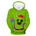 thumbnail image 3 of Sudadera con capucha de disfraces de anime de 4 a 16 años, sudadera con capucha con estampado 3D de León y cuervo, camiseta de manga corta, camisetas de dibujos animados nuevas de 2024, 3 of 5