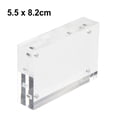 thumbnail image 1 of Transparent Acrylic Photo Frame Magnetic Poster Display Stand Thick 10+10mm, 1 of 8