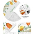 thumbnail image 2 of FMSHPON Easter Eggs Flower Xmas Christmas Tree Skirt Stand Mat for Holiday Party Decoration Indoor Outdoor 48 inches, 2 of 6