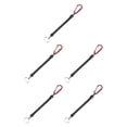 thumbnail image 3 of kurtrusly 2pcs Carabiner Anti -Lost Rope sub -Plier Control Fish Buckle Rope Strong Pull Lanyard 6 Color red 5Set, 3 of 6