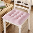 thumbnail image 6 of PRETXORVE Seat Cushion, Chair Cushions, Office Chair Cushion, Lambswool 9 Pin Cushion Office Thickened Cushion Winter Dormitory Soft Cushion Double-sided Heightened Chair Cushion Fart Pad Warm Pad, 6 of 6