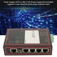 thumbnail image 3 of Unmanaged  Switch, 5 Ports Industrial Ethernet Switch DIN Guide Rail  For Industry, 3 of 8