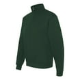thumbnail image 3 of Jerzees Women's NuBlend Quarter-Zip Cadet Collar Sweatshirt - 995M, 3 of 4