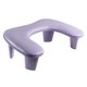 thumbnail image 3 of Reposabrazos en forma de U, soporte para reposabrazos de uñas, almohada para manos de uñas, reposamanos de uñas desmontable Violeta, 3 of 8