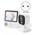 thumbnail image 3 of 2.8inch Wireles Baby Monitor With Camera Audio 2-way Talk Video Babyphone Ips Screen Baby Videophon, 3 of 5