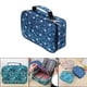 thumbnail image 4 of Estuche para 72 lápices de colores, organizador portátil, portalápices, bolsa de papelería Azul, 4 of 8