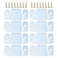 thumbnail image 2 of 8pcs Universal Sectional Sofa Interlocking Furniture Connector with 16pcs Screws, 2 of 6