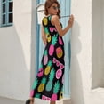 thumbnail image 7 of Flamingo Pattern Sleeveless Dress Female Clothing Dress Women Summer 2025 Dress, 7 of 7