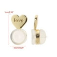 thumbnail image 5 of Milue Heart Love Brass Sensitive Ears Secure Locking Replacement Earring Backs, 5 of 12