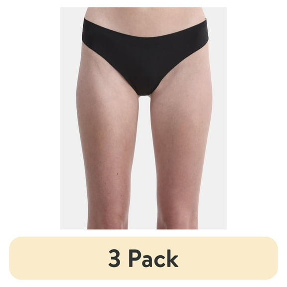(3 pack) No Boundaries Micro Sheer Lace Cheeky Panties, Women’s