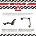 TRQ Control Arm Ball Joint Tie Rod Sway Link Steering Suspension 10pc ...