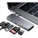 thumbnail image 1 of USB C Hub Adapter for MacBook Pro/Air 13" 15" 6-in-1 USB-C Accessories SQBB, 1 of 5