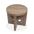 thumbnail image 2 of Magnussen Home Conway Spiced Brown Round End Table, 2 of 5