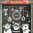 thumbnail image 3 of Christmas Window Snowflake Cling Decals Stickers Decorations Holiday Christmas Party Decorations, 3 of 5