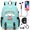 Color4, variant on Student Cinnamo_roll School Knapsack Waterproof Laptop Backpack with USB Charging Port Lightweight Bookbag for Teen