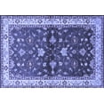 thumbnail image 1 of Ahgly Company Indoor Rectangle Oriental Blue Industrial Area Rugs, 7' x 9', 1 of 4