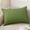 Green1858, variant on Tuvgenk 12x20 In Throw Pillow Covers Cloth Waterproof Outdoor Pillowcases Green Furry Solid Color Basic for Patio