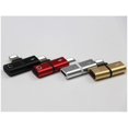 thumbnail image 4 of Mini Cargador Splitter Adaptador De Auriculares Convertidor De Auriculares Convertidor De Conector De Audio Auriculares Conversión De Auriculares Enchufe Manos Libres Llamada Telefónica Sweethay EL013211-00, 4 of 6