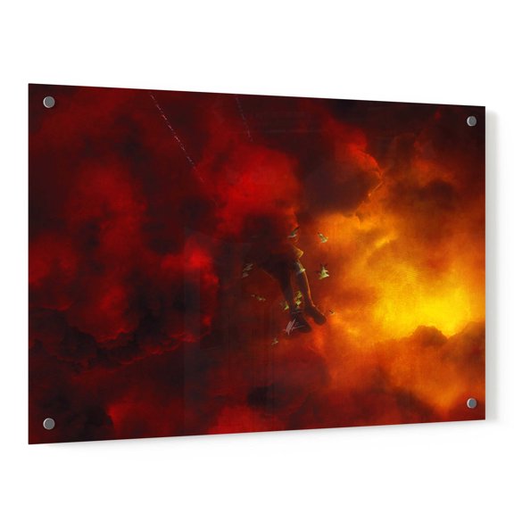 Epic Art 'A Dream of Doubts' by Mario Sanchez Nevado, Acrylic Glass Wall Art, 24"x36"