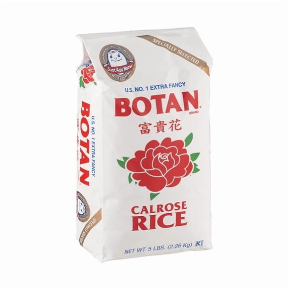 Botan Rice - Rice - Calrose, 5 Lb.