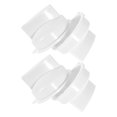 thumbnail image 2 of KAKOWELY microwave timer 4pcs Microwave Timer Knob Replacement for Microwave Oven Universal Appliance Control Knobs White Timer Handle Electric Stove Knobs, 2 of 5
