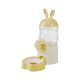 thumbnail image 2 of Dispensador de agua colgante para mascotas, montaje en jaula, comedero automático de agua, botella transparente de gran capacidad sin goteos, plástico, para conejos gatos y perros, 26×22×11cm, 2 of 6