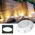 thumbnail image 1 of LED Pool Light, 15W White Light / RGB Dimmable Color Changing Underwater Light, AC12V IP68 Waterproof Submersible LED Light for Inground Aboveground Pool, Swimming Pool, , Pond, 1 of 8