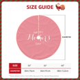 thumbnail image 3 of KLL Happy Mother's Day Christmas Tree Skirt 30" ,Party Decorations Farmhouse for Christmas Decorations Holiday Party, 3 of 6