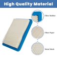 thumbnail image 4 of 491588 Air Filter Lawn Mower Replacement, Compatible with Toro, Flat Air Cleaner Cartridge, 2 Packs, 4 of 9