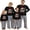 Style 03, variant on Family Matching Christmas Pajamas Set Letter Stripe Hat Print Holiday Pjs Sleepwear Loungwear