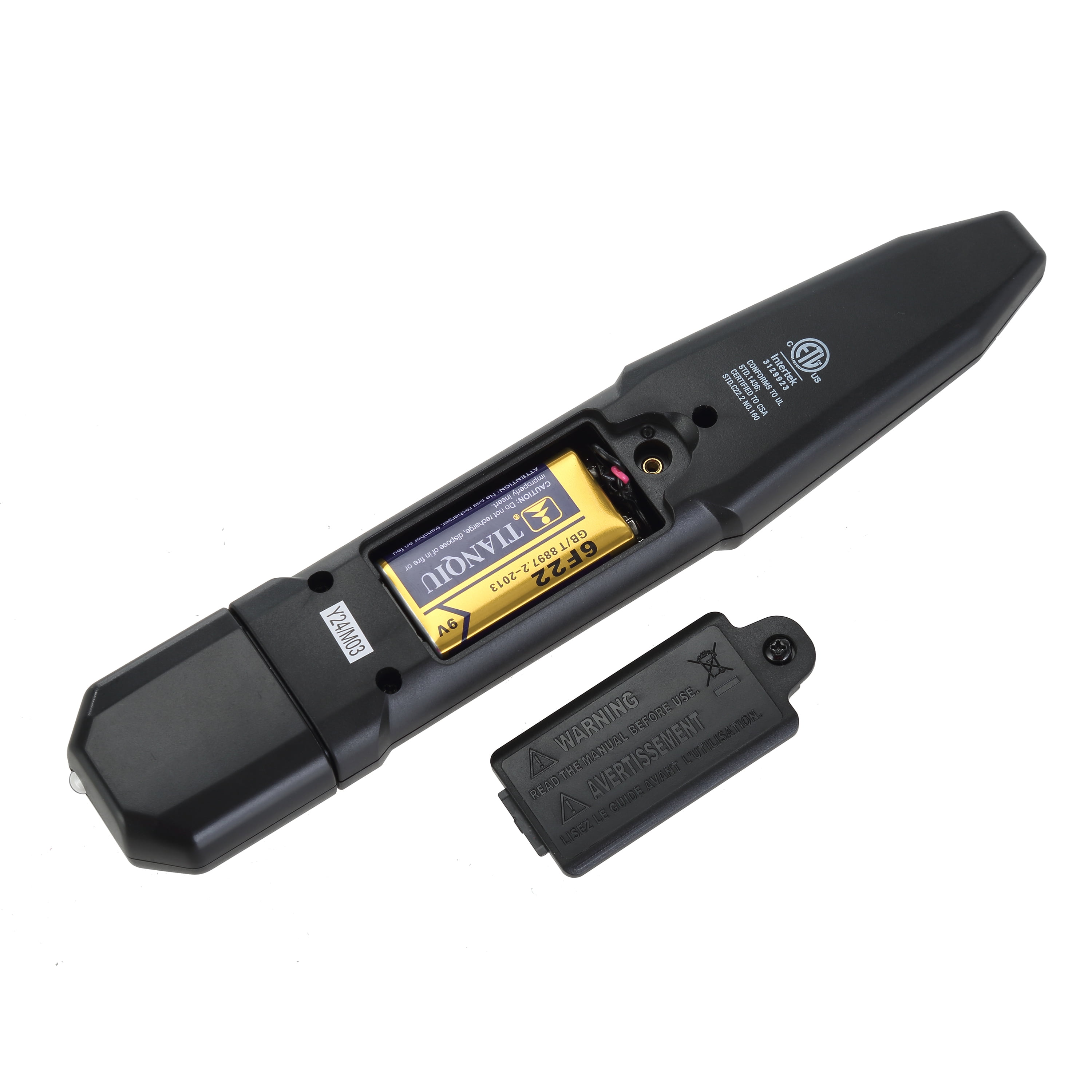 Hyper Tough Circuit Breaker Locator TD35306G, New, 1 Each, 8.5 in x 1.5 in x 0.75 in, 9-volt Battery Included, AC 90 - 120 Volts, LED Display