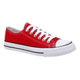 thumbnail image 2 of Zapatilla casual de lona urbana para mujer roja - 7078, 2 of 4