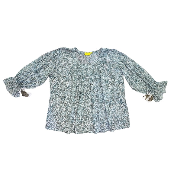 Roberta Roller Rabbit Women's My Jamuna Top Large Mint